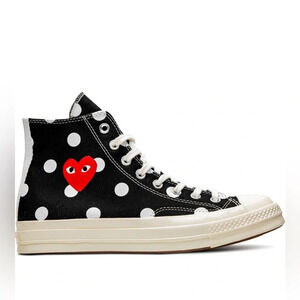Comme Des Garçons Play x Converse Chuck 70 Hi top Sneakers
